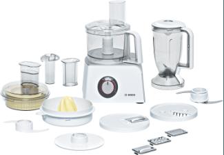 BOSCH MCM 4200 Foodprozessor Weiß/Silber(800 Watt, 1 kg Teigmenge)