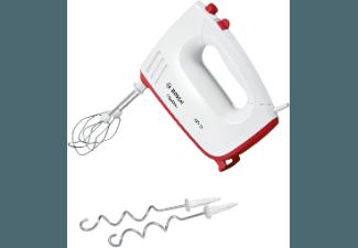 BOSCH MFQ 36300 Handmixer 400 Watt Weiß/Rot