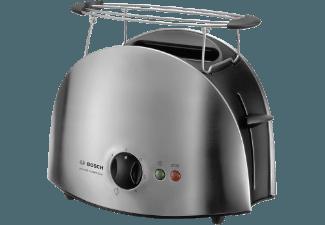 BOSCH TAT 6901 Toaster Edelstahl/Schwarz (900 Watt, Schlitze: 2)