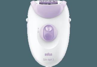 BRAUN 3170 Silk-épil 3 Legs Epilierer Weiß/Lila