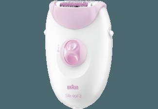 BRAUN 3270 Silk-épil 3 Legs & Body Epilierer Weiß/Pink