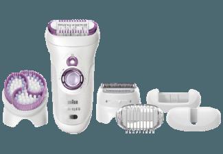 BRAUN 9-961 Silk-épil 9 Skin Spa wet&dry Epilierer Weiß/Lila