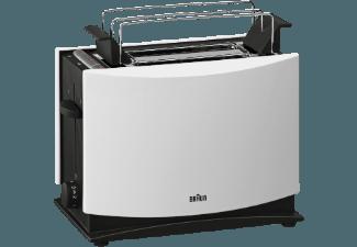 BRAUN HAT 450 Toaster Weiß (1 kW, Schlitze: 2)