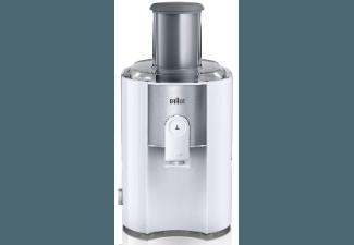 BRAUN J 500 IdentityCollection Zentrifugalentsafter (900 Watt, Weiß/Edelstahl), BRAUN, J, 500, IdentityCollection, Zentrifugalentsafter, 900, Watt, Weiß/Edelstahl,