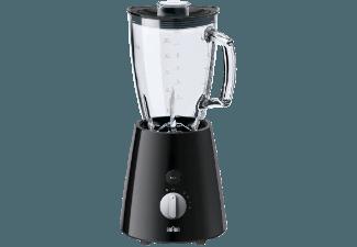 BRAUN JB 3060 TributeCollection Standmixer Schwarz/Silber (800 Watt, 1,75 Liter)