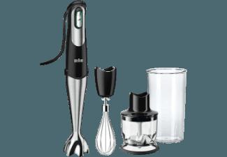 BRAUN MQ 725 Omellette Stabmixer Schwarz (750 Watt)