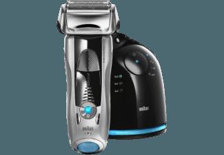 BRAUN Pulsonic Pro 745cc-3 Rasierer Silber (Cross Cutting Schersystem)