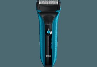 BRAUN Waterflex WF2s Herrenrasierer Blau (Scherfolienrasierer)