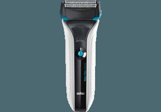 BRAUN Waterflex - WF2s wet&dry Wet&Dry Weiß (Scherfolienrasierer), BRAUN, Waterflex, WF2s, wet&dry, Wet&Dry, Weiß, Scherfolienrasierer,