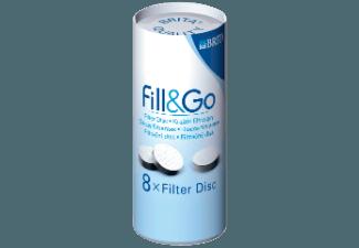 BRITA 46033 Fill & Go 8-tlg. Filter Disc Pack Aktivkohle