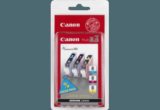 CANON CLI 8 C/M/Y MULTIPACK Tintenkartusche Color, CANON, CLI, 8, C/M/Y, MULTIPACK, Tintenkartusche, Color