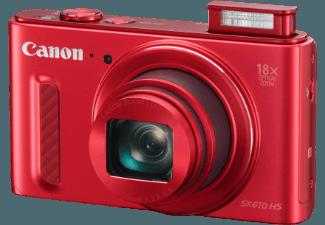 CANON Power Shot SX610 HS  Rot (20.2 Megapixel, 18x opt. Zoom, 7.5 cm sRGB-PureColor-II-G-LCD, WLAN), CANON, Power, Shot, SX610, HS, Rot, 20.2, Megapixel, 18x, opt., Zoom, 7.5, cm, sRGB-PureColor-II-G-LCD, WLAN,