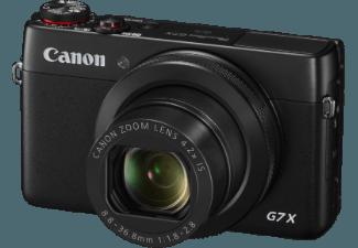 CANON PowerShot G7 X  Schwarz (20.2 Megapixel, 4.2x opt. Zoom, 7.5 cm LCD, WLAN)