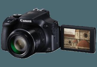 CANON Powershot SX60 HS  Schwarz (16.1 Megapixel, 65x opt. Zoom, 7.5 cm PureColor-II-VA (TFT), WLAN), CANON, Powershot, SX60, HS, Schwarz, 16.1, Megapixel, 65x, opt., Zoom, 7.5, cm, PureColor-II-VA, TFT, WLAN,