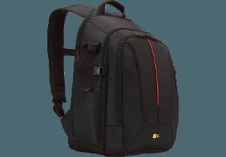 CASE-LOGIC DCB-309 Tasche für Spiegelfreflexkamera mit Objektiven und Zubehör (Farbe: Schwarz/Rot)