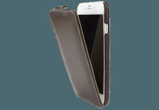 CASEUAL LEFLIP6-BRN Leather Flip Schutzhülle iPhone 6