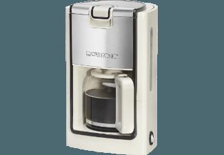 CLATRONIC KA 3558 Kaffeemaschine Creme/Schwarz/Inox (Glaskanne), CLATRONIC, KA, 3558, Kaffeemaschine, Creme/Schwarz/Inox, Glaskanne,
