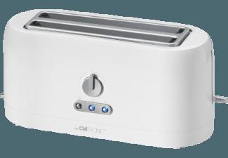 CLATRONIC TA 3534 Toaster Weiß (1.4 kW, Schlitze: 2)