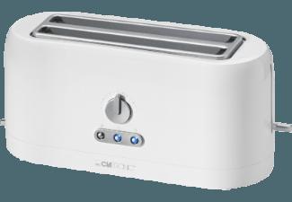 CLATRONIC TA 3534 Toaster Weiß (1.4 kW, Schlitze: 2)