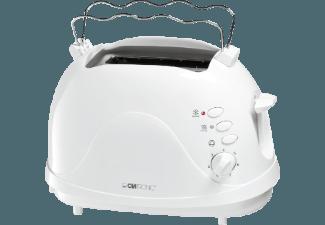 CLATRONIC TA 3565 Toaster Weiß (700 Watt, Schlitze: 2)