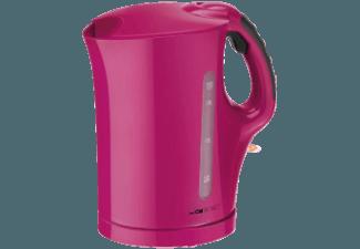 CLATRONIC WK 3445 Wasserkocher Brombeere (2200 Watt, 1.7 Liter)