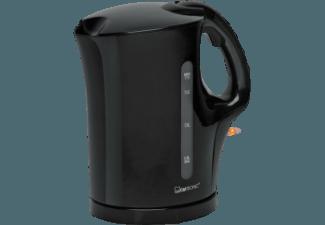 CLATRONIC WK 3445 Wasserkocher Schwarz (2200 Watt, 1.7 Liter), CLATRONIC, WK, 3445, Wasserkocher, Schwarz, 2200, Watt, 1.7, Liter,