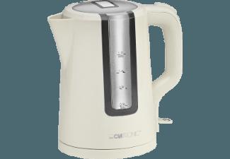 CLATRONIC WK 3559 Wasserkocher Creme/Schwarz/Inox (2200 Watt, 1.7 Liter), CLATRONIC, WK, 3559, Wasserkocher, Creme/Schwarz/Inox, 2200, Watt, 1.7, Liter,