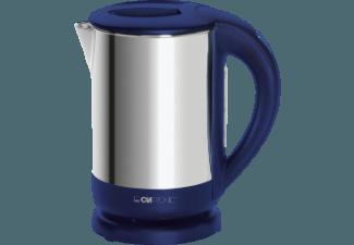 CLATRONIC WKS 3437 Wasserkocher Blau/Inox (2000-2400 Watt, 1.7 Liter)