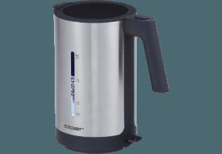 CLOER 4609 Wasserkocher Edelstahl/Schwarz (2200 Watt, 1.5 Liter/Jahr), CLOER, 4609, Wasserkocher, Edelstahl/Schwarz, 2200, Watt, 1.5, Liter/Jahr,