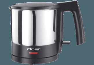 CLOER 4720 Wasserkocher Edelstahl/Schwarz (1800 Watt, 1 Liter)