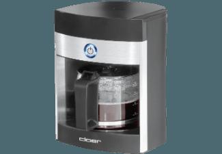 CLOER 5940 Filterkaffee-Automat schwarzes Kunststoffgehäuse mit gebürstetem Aluminium (Glaskanne, Filterkaffee), CLOER, 5940, Filterkaffee-Automat, schwarzes, Kunststoffgehäuse, gebürstetem, Aluminium, Glaskanne, Filterkaffee,