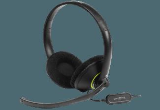 CREATIVE HS-450 Gaming Headset Schwarz, CREATIVE, HS-450, Gaming, Headset, Schwarz