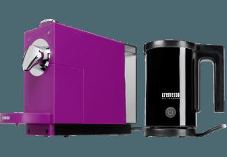 CREMESSO Cremesso Una Automatic inkl. LM-600 Kapselmaschine Pink