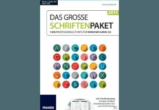 Das große Schriftenpaket 2015, Das, große, Schriftenpaket, 2015