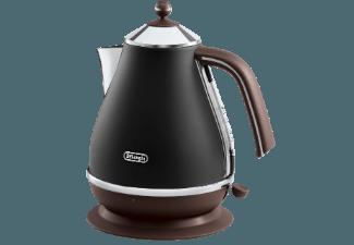 DELONGHI KBOV 2001.BK Wasserkocher Schwarz (2000 Watt, 1.7 Liter)