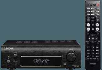 DENON DRA-F109 Stereo Receiver (2 Kanäle, 65 Watt pro Kanal, Schwarz)