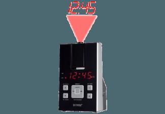 DENVER CRP-716 Uhrenradio (PLL Tuner, FM, MW, Schwarz)