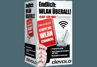 DEVOLO 9076 dLAN® 500 WiFi Powerline HomePlug-Modem mit integriertem Access-Point