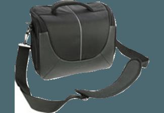 DÖRR 456185 Yuma XL Tasche für Kamera und Zubehör (Farbe: Schwarz/Silber)