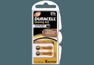 DURACELL 077566 EasyTab 13 (PR48) Hörgerätebatterie Hörgerätebatterie, DURACELL, 077566, EasyTab, 13, PR48, Hörgerätebatterie, Hörgerätebatterie