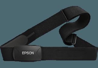 EPSON E12E204101 Herzfrequenzmesser Brustgurt für Runsense Serie Schwarz (Herzfrequenzmesser)