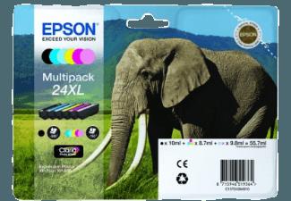 EPSON Original Epson XL Multipack Tintenkartusche mehrfarbig, EPSON, Original, Epson, XL, Multipack, Tintenkartusche, mehrfarbig