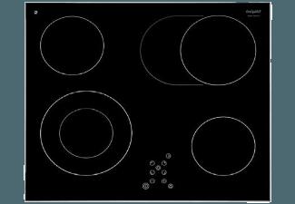EXQUISIT EKC604RBZD Autark Glaskeramik Kochfeld (580 mm breit, 4 Kochfelder)