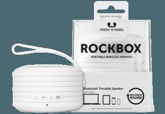 FRESH N REBEL Rockbox Round Dockingstation Weiß, FRESH, N, REBEL, Rockbox, Round, Dockingstation, Weiß