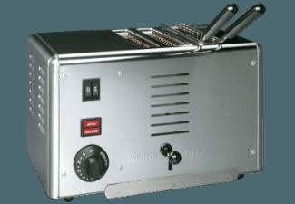 GASTROBACK 42103 Rowlett Toaster Silber (1.64 kW, Schlitze: 2 Toast / 1 Sandwich)