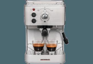 GASTROBACK 42606 Design Espresso Plus Siebträger Espressomaschine Edelstahl/Silber