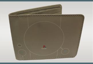 Geldbörse PlayStation 1 Konsole Grau