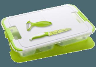 GENIUS 26281 Slice N Store 14-tlg. Schneid-Aufbewahrungs-System