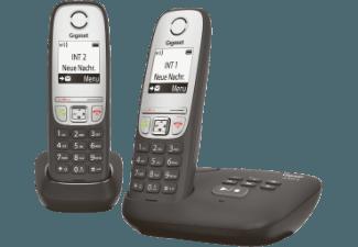 GIGASET A 415 A Duo Schnurlostelefon mit Anrufbeantworter