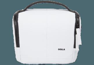 GOLLA G1561 Barry Tasche für DSLR mit Objektiv (Farbe: Weiß)